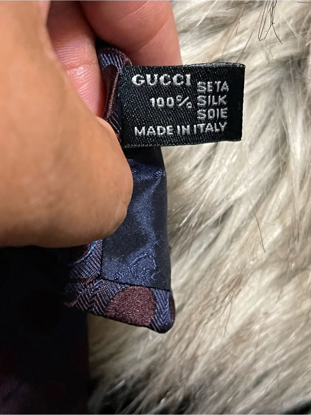 GUCCI Silk Brown Polka Dot Tie Luxury Designer Men's Neckwear Made In Italy